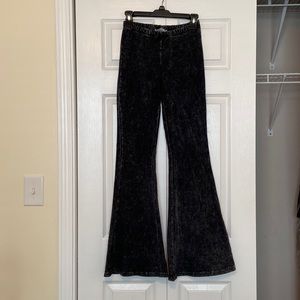 Comfortable stretchy flare pants